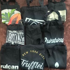 Bundle Stylish Black Tote Bag Collection